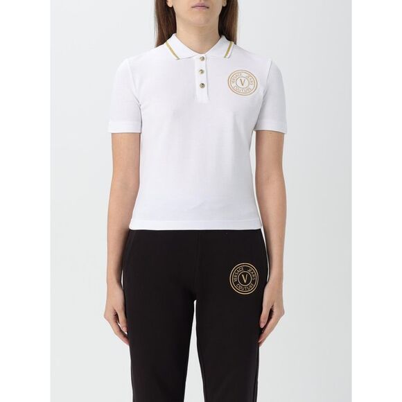 Versace Jeans Couture Polo Shirt Woman White